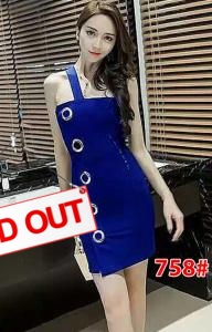 Dress import 758 blue